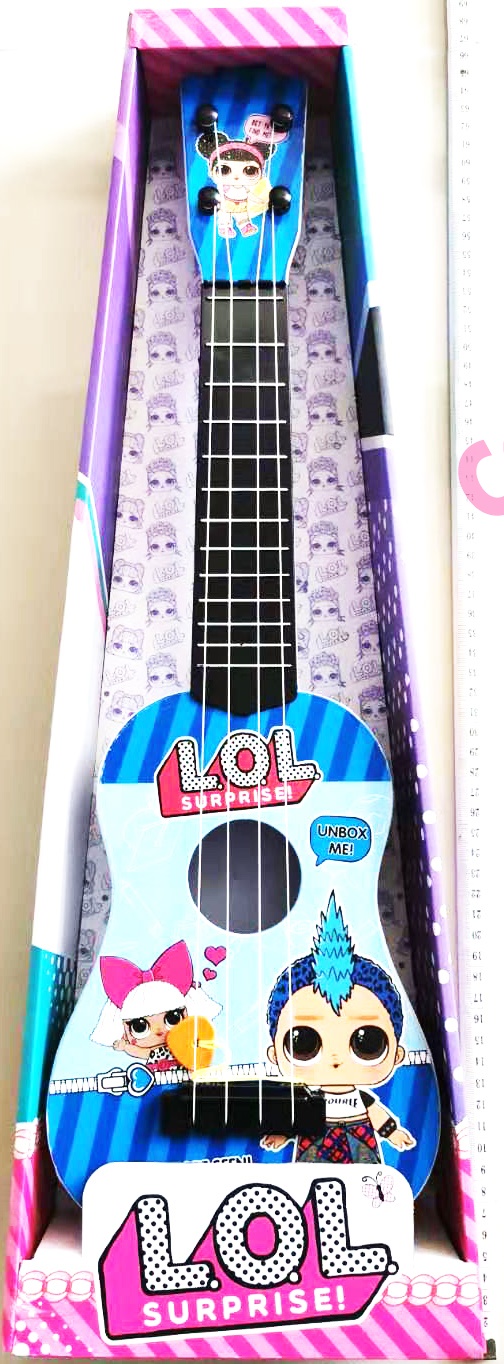 กีต้าร์จัมโบ้ LOL+ปิ๊กกล่องหิ้ว 20x60.5 ซม.(1x3)