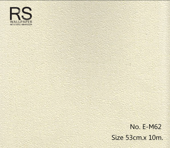 วอลเปเปอร์ สีครีม No.E-M62