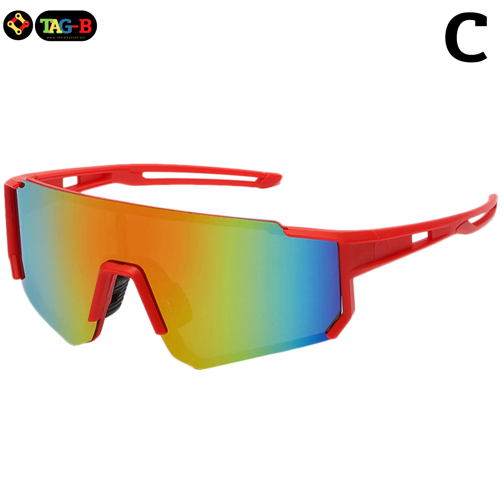 แว่นตาปั่นจักรยาน T-REX รุ่น 9927 กันแดด กันลม กันฝุ่น UV แว่นกันแดด แว่นปั่น