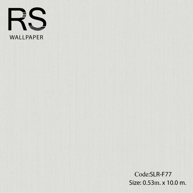 วอลเปเปอร์เทกเจอร์เส้นตรงหรูพื้นสีเทาอ่อน SLR-F77
