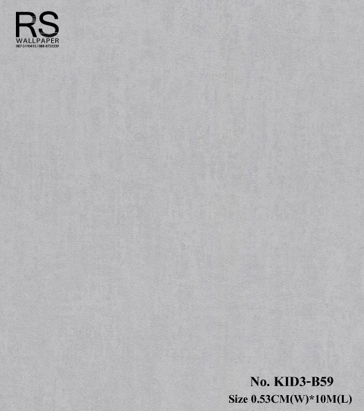 วอลเปเปอร์พื้นสีเทา No.KID3-B59