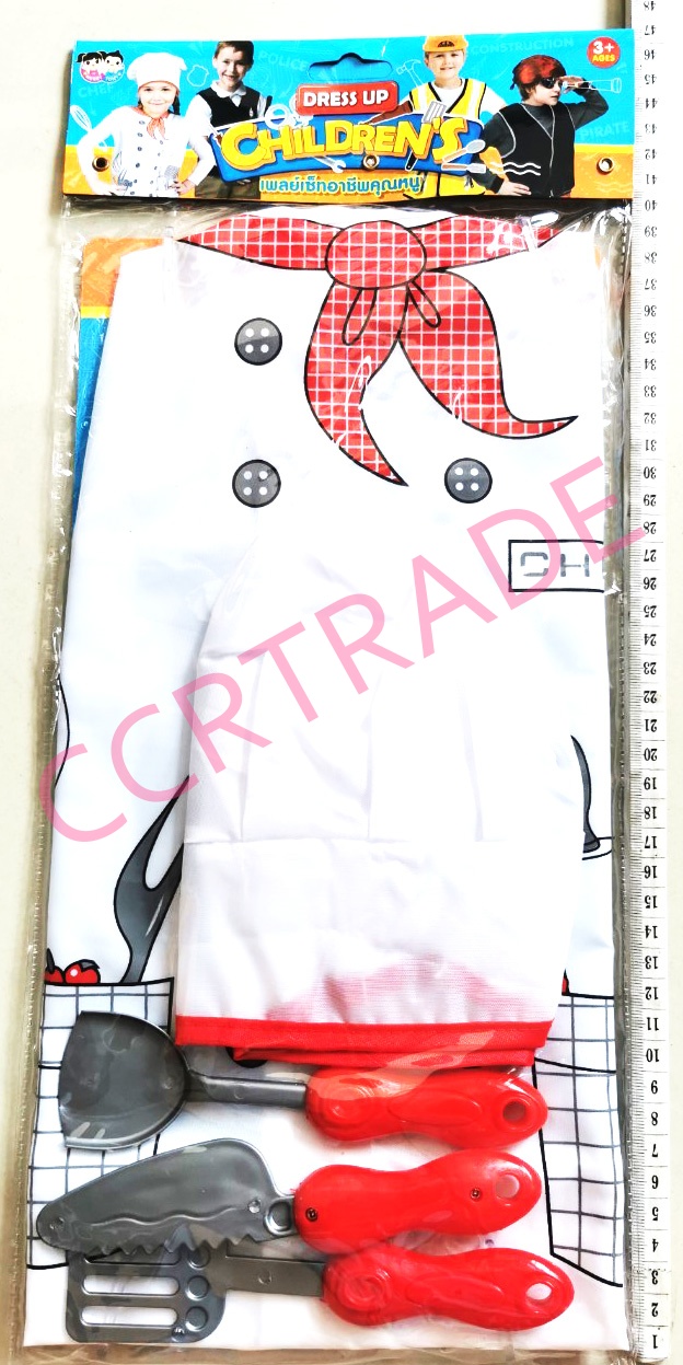 ชุดเพลย์เซ็ทอาชีพ+อุปกรณ์ถุง PVC 21x47 ซม.(1x3)