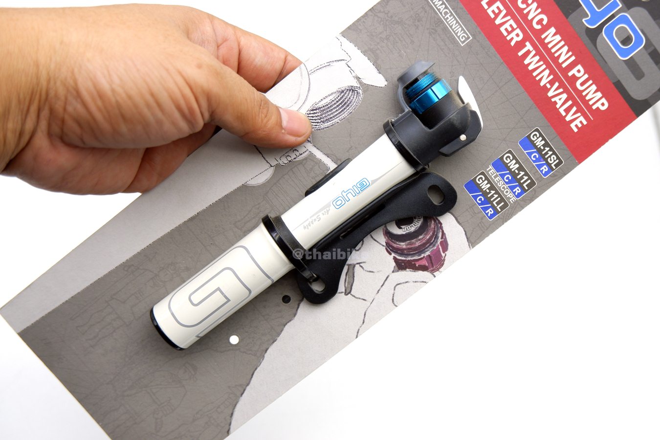 สูบจักรยานแบบพกพา GIYO GM-11SL