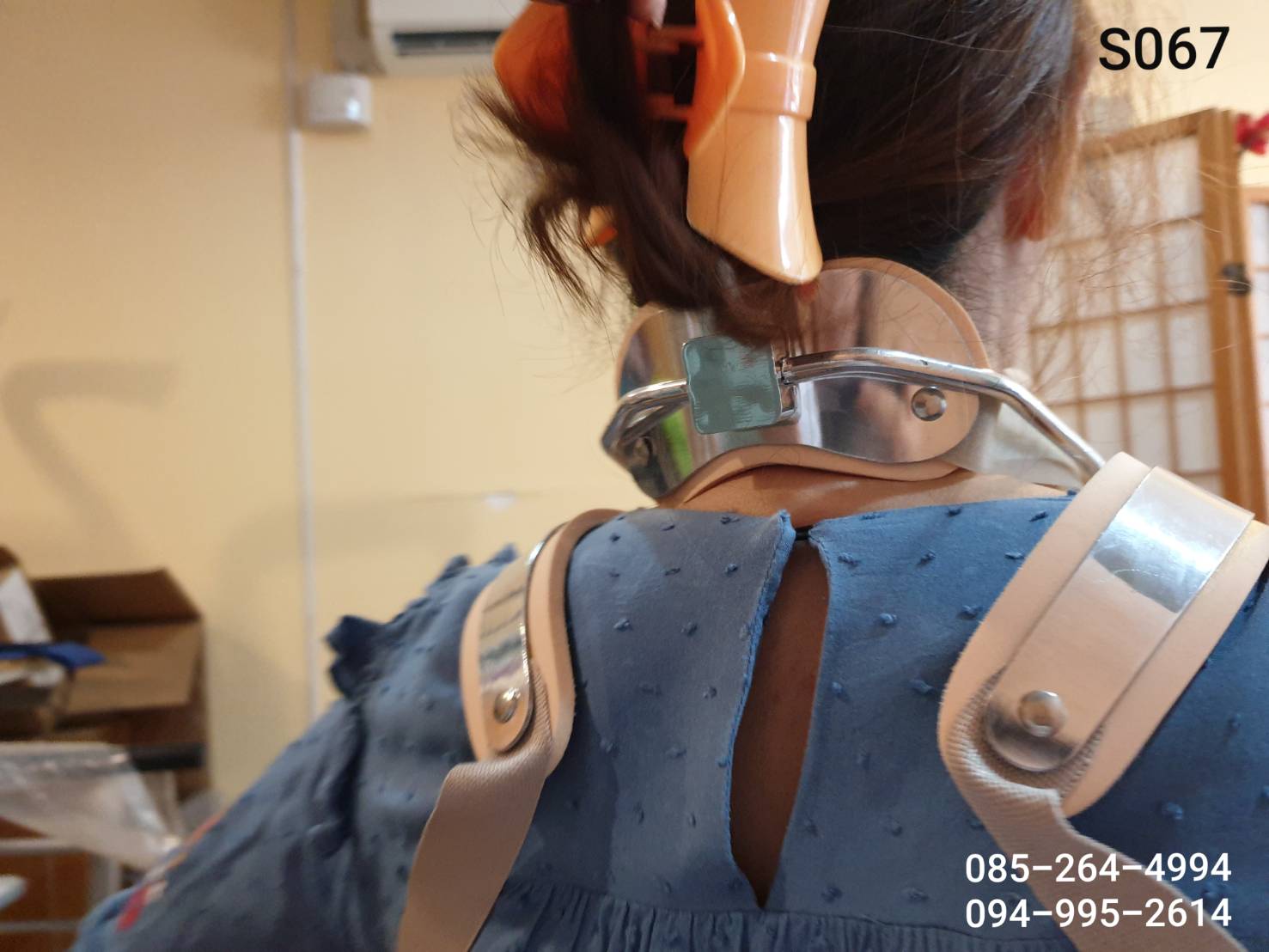 SOMI Brace โซมิเบรด คอเคลื่อน พยุงคอ Sterno-Occipital-Mandibular-lmmobilizer