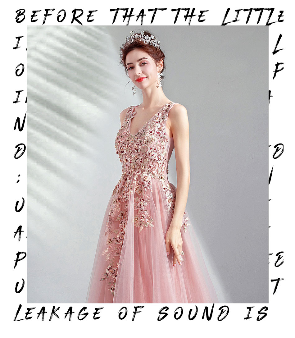 DL083 **พรีออเดอร์** ชุดออกงานสีชมพูทอง ชุดราตรี เดรสยาวออกงาน (Night party dresses) ชุดไปงานแต่งงานสวยๆ "ธีมสี Pink Gold"