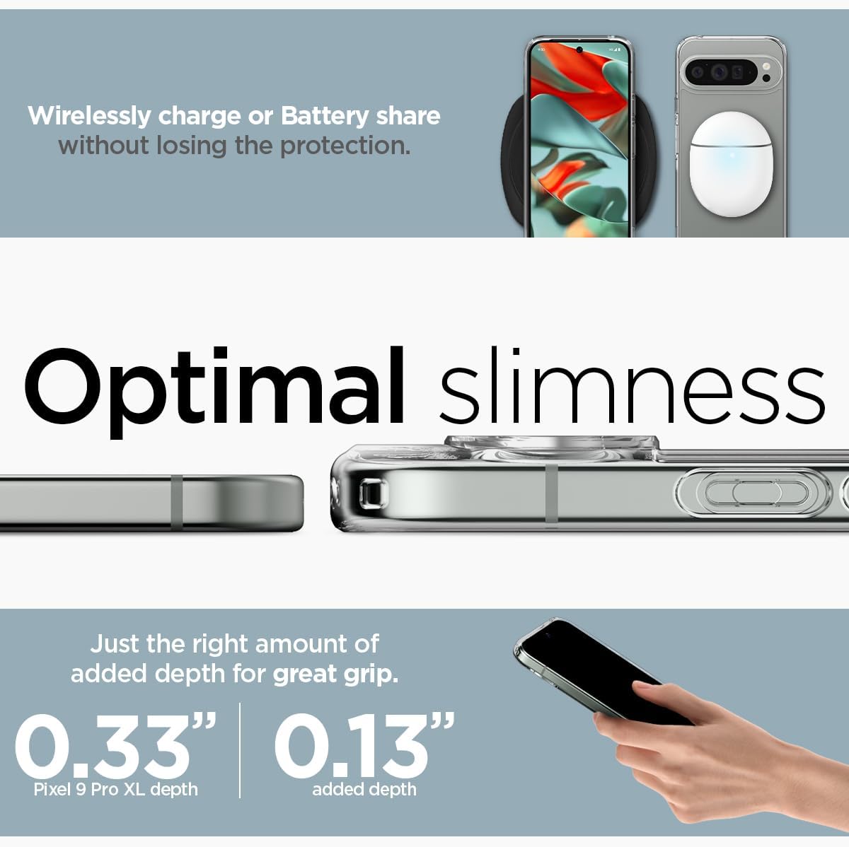 Spigen Ultra Hybrid Designed for Pixel 9 Pro XL Case