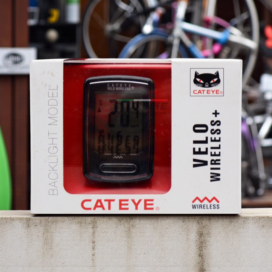 ไมล์จักรยานไร้สายมีไฟ CATEYE VELO WIRELESS, CC-VT235W (มีโหมด Back Light) ศูนย์ไทย