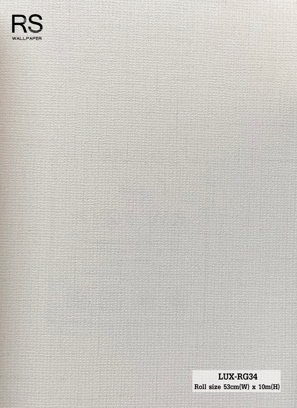 วอลเปเปอร์ลายกระสอบสีครีม ผสมกลิตเตอร์สีเงิน LUX-RG34