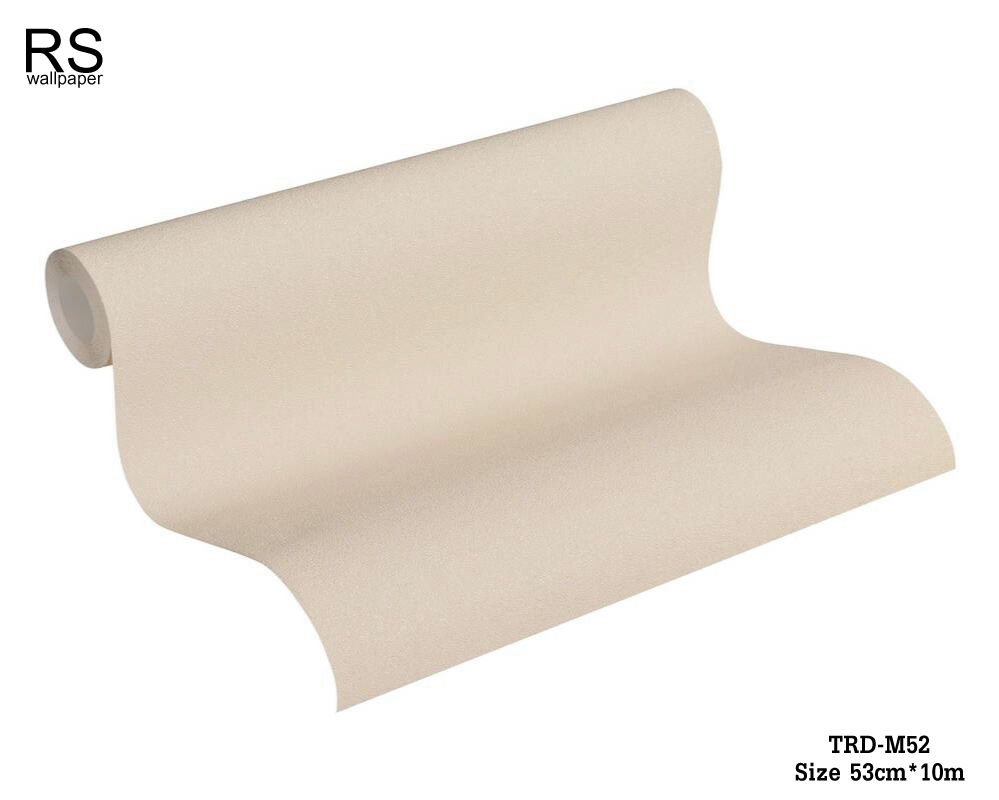 วอลเปเปอร์ สีครีมมีกลิตเตอร์สีเงิน TRD-M52