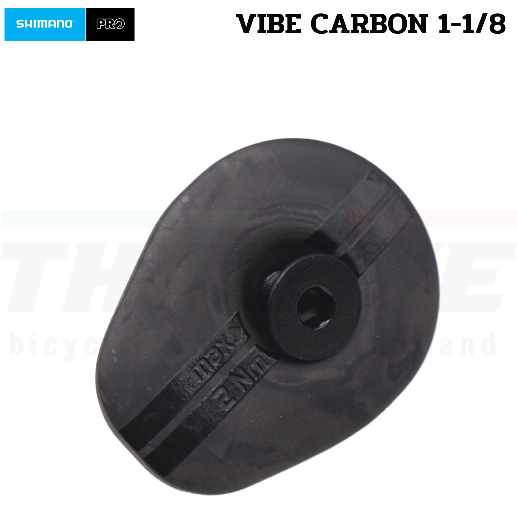 ฝาปิดสเต็มจักรยาน SHIMANO PRO แบบคาร์บอน/อลูนิเนียม แถมฟรีสตาร์นัท