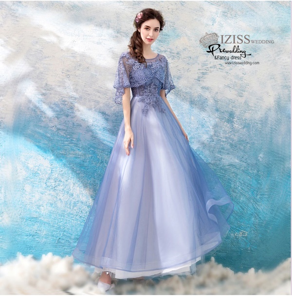 DL066 - **พรีออเดอร์** ชุดราตรี เดรสยาวออกงาน (Night party dresses) ชุดไปงานแต่งงานสวยๆ "ธีมสีแดงปักมุก"