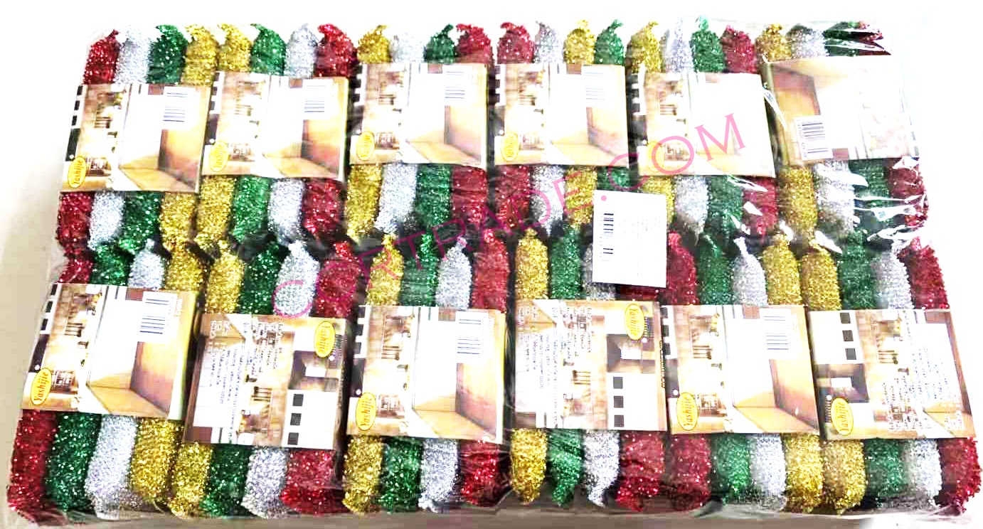 ฝอยเงินทอง 4 ชิ้น 10.5 ซม.