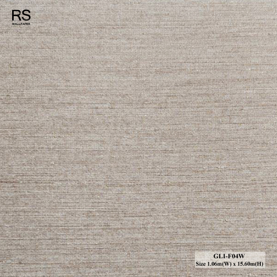 วอลเปเปอร์สีน้ำตาล มีกากเพชรสีทอง GLI-F04W