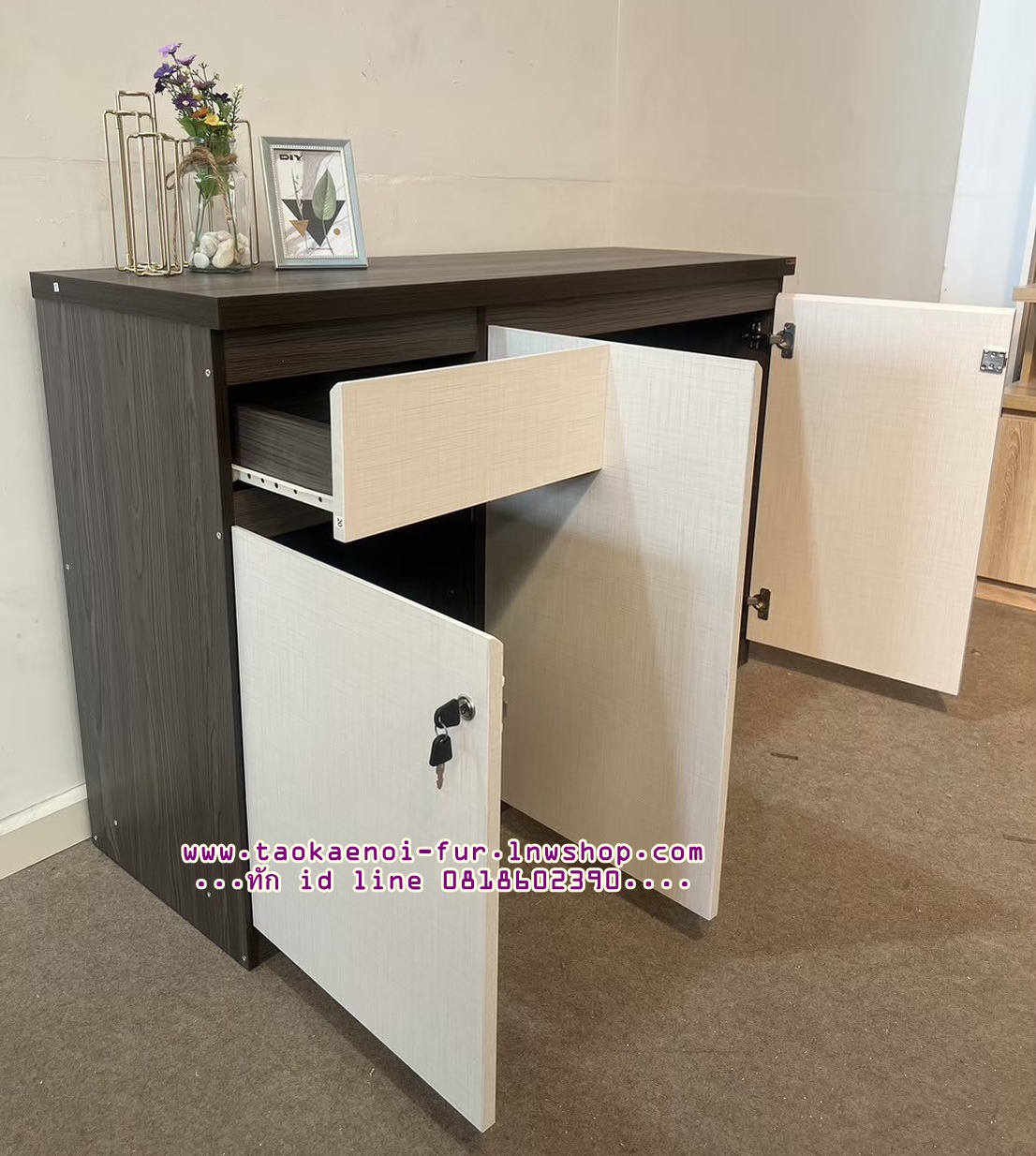 CS-121 ตู้อเนกประสงค์ 120 ซม.