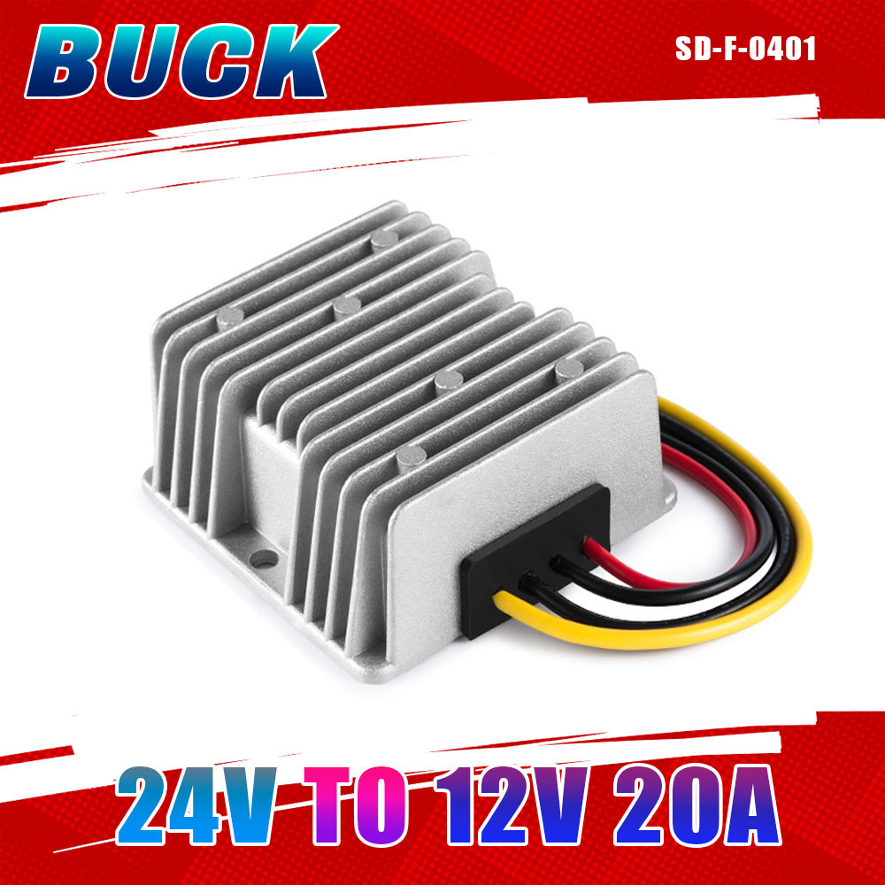 Buck Converter 18-35V to 12V 20A 240W IP68