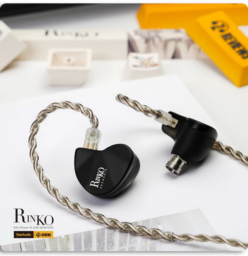SeeAudio x Z Reviews Rinko หูฟัง 2 ไดรเวอร์ 1DD+1Planar ประกันศูนย์ไทย