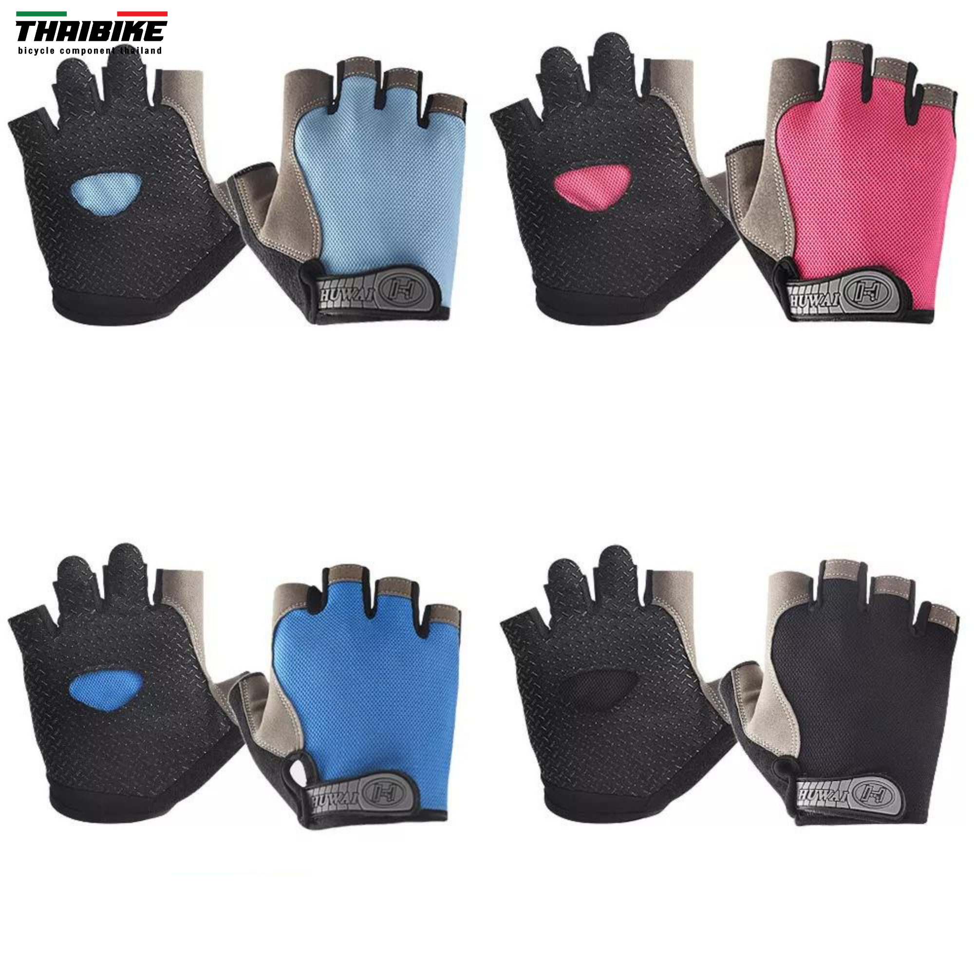 ถุงมือปั่นจักรยาน ถุงมือมอเตอร์ไซต์ THAIBIKE SAIDINI