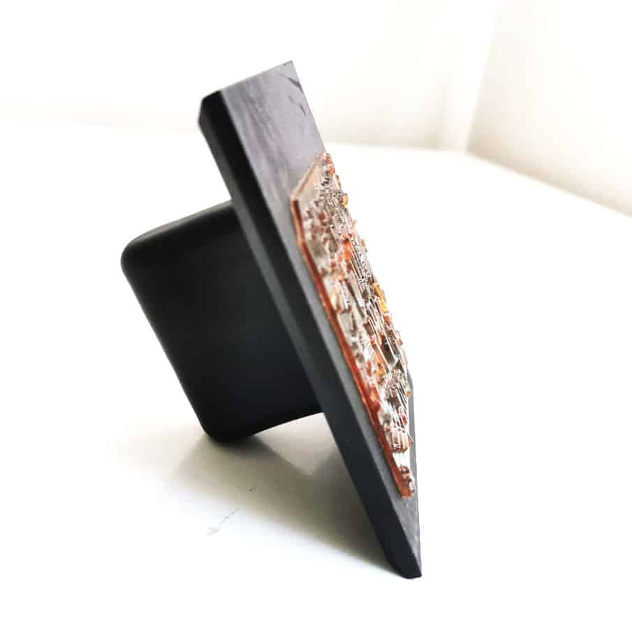 ตรายางขนาดใหญ่ ด้ามสีดำ