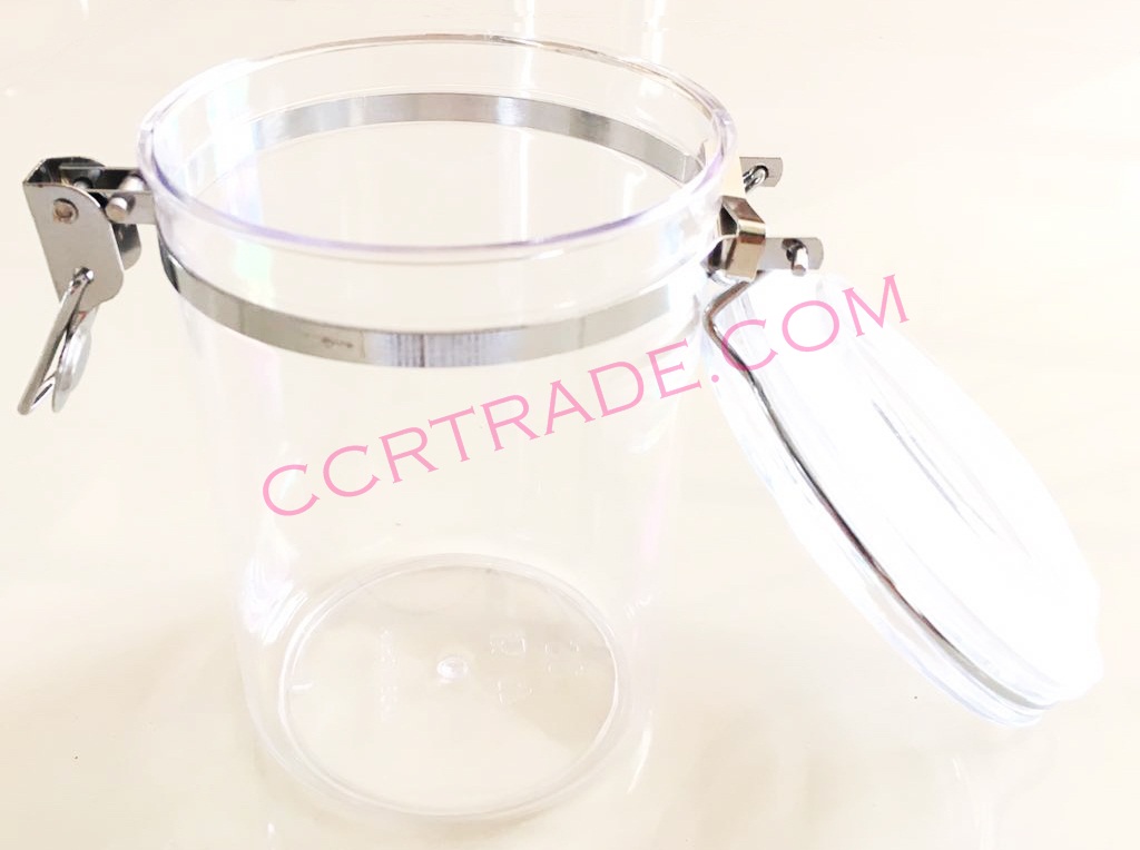 กระปุกสุญญากาศฝาล็อค (กลาง) 10x15 ซม.(1x3)