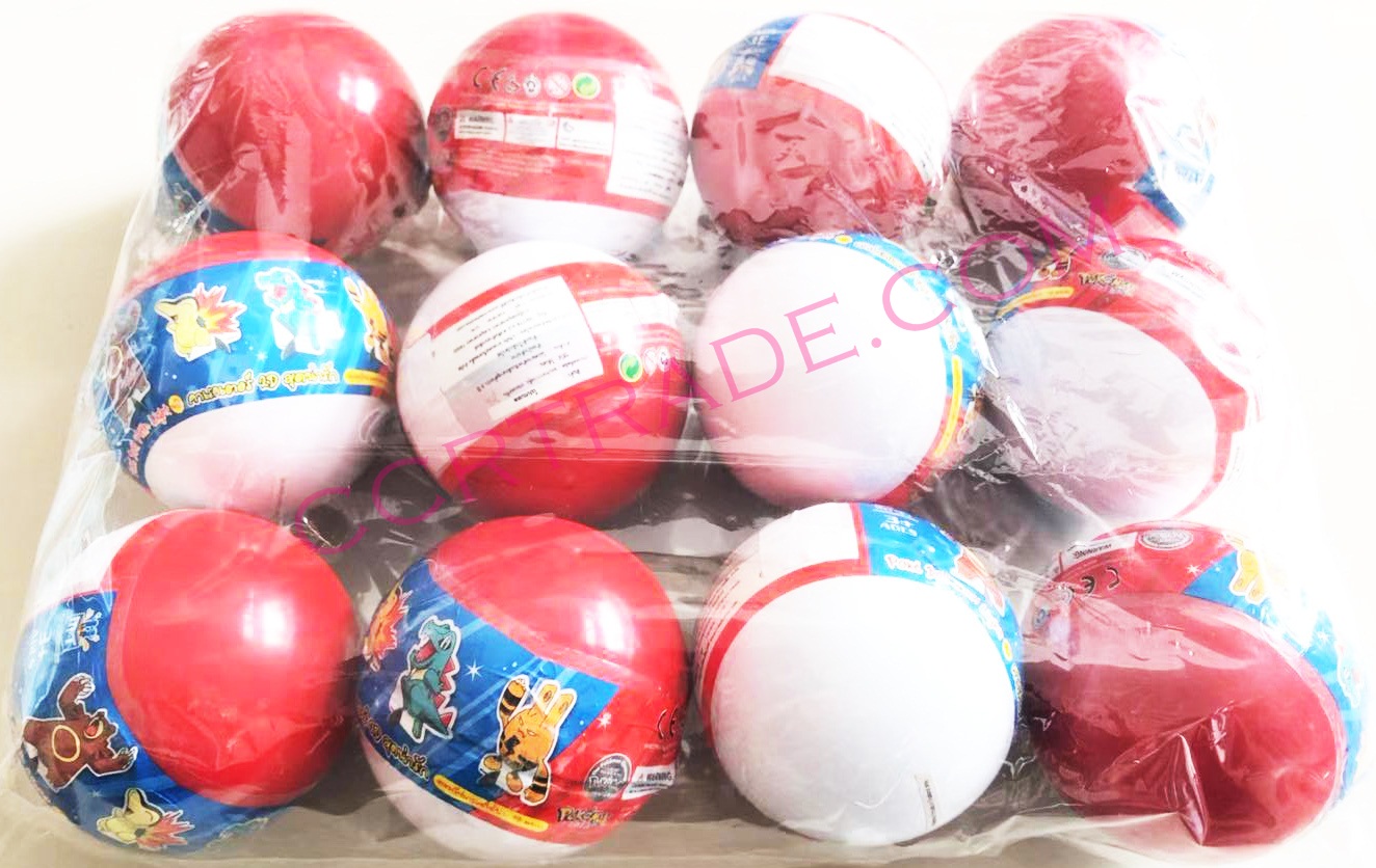 บอลโปเกม่อน มีไฟ 10 ซม.(ลิขสิทธิ์แท้)