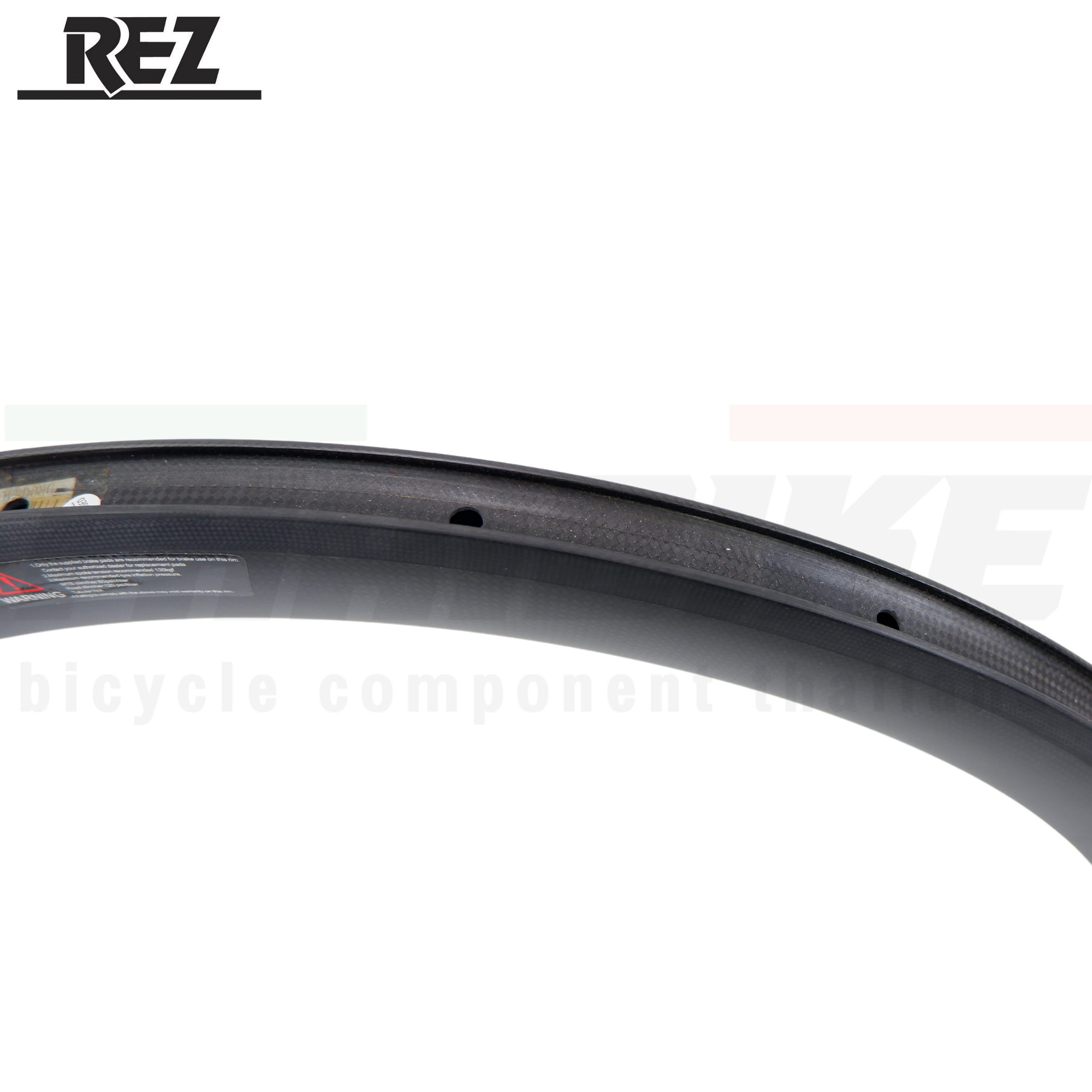 ขอบล้อจักรยานแบบคาร์บอน 700C REZ สูง 50มม. 18/21 รู