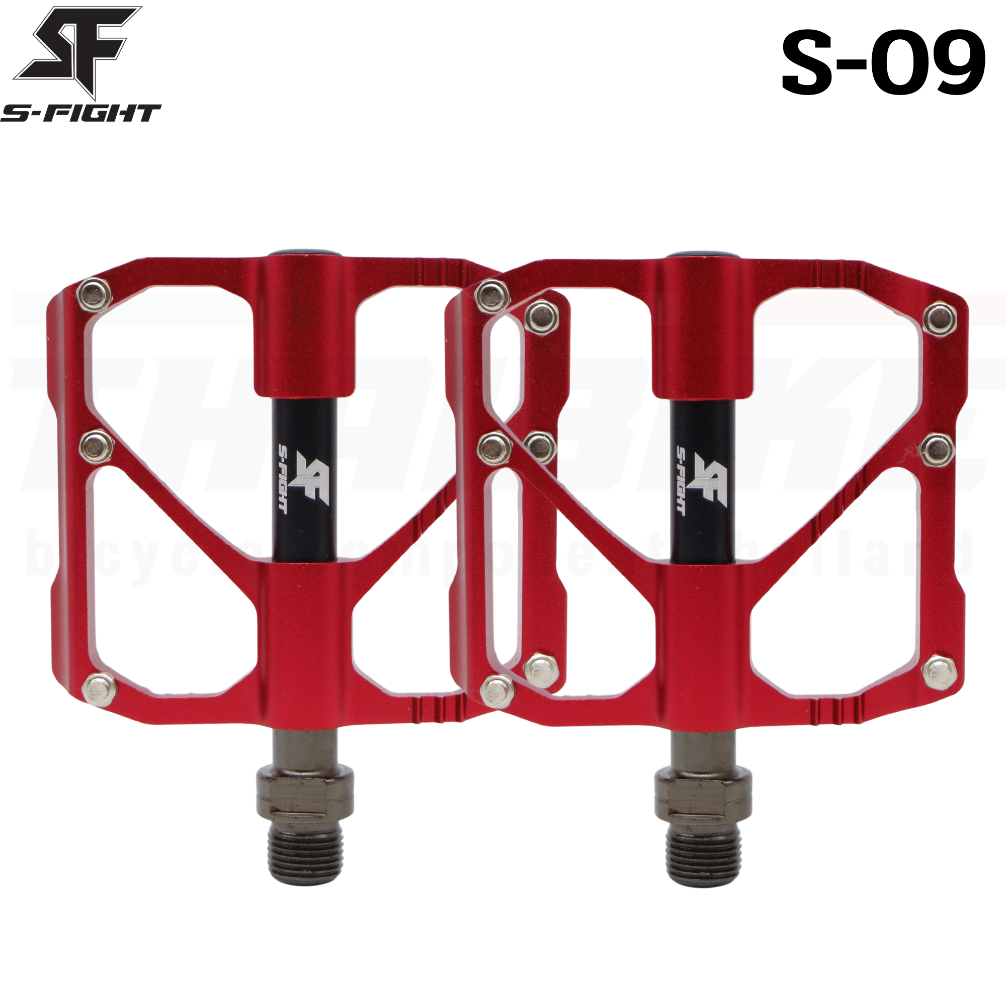 บันไดปั่นจักรยาน S-Fightรุ่น S09 Aluminium 3 แบริ่ง