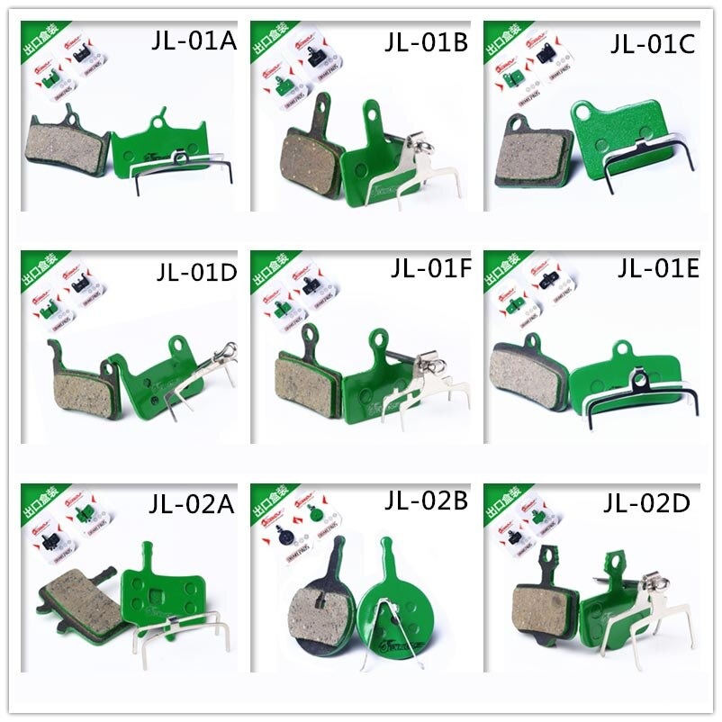 ผ้าเบรคดิสก์ JEDERLO ceramic bicycle brake caliper pads common for SHIMANO ZOOM ผ้าเบรคจักรยาน แผ่นยางเบรค