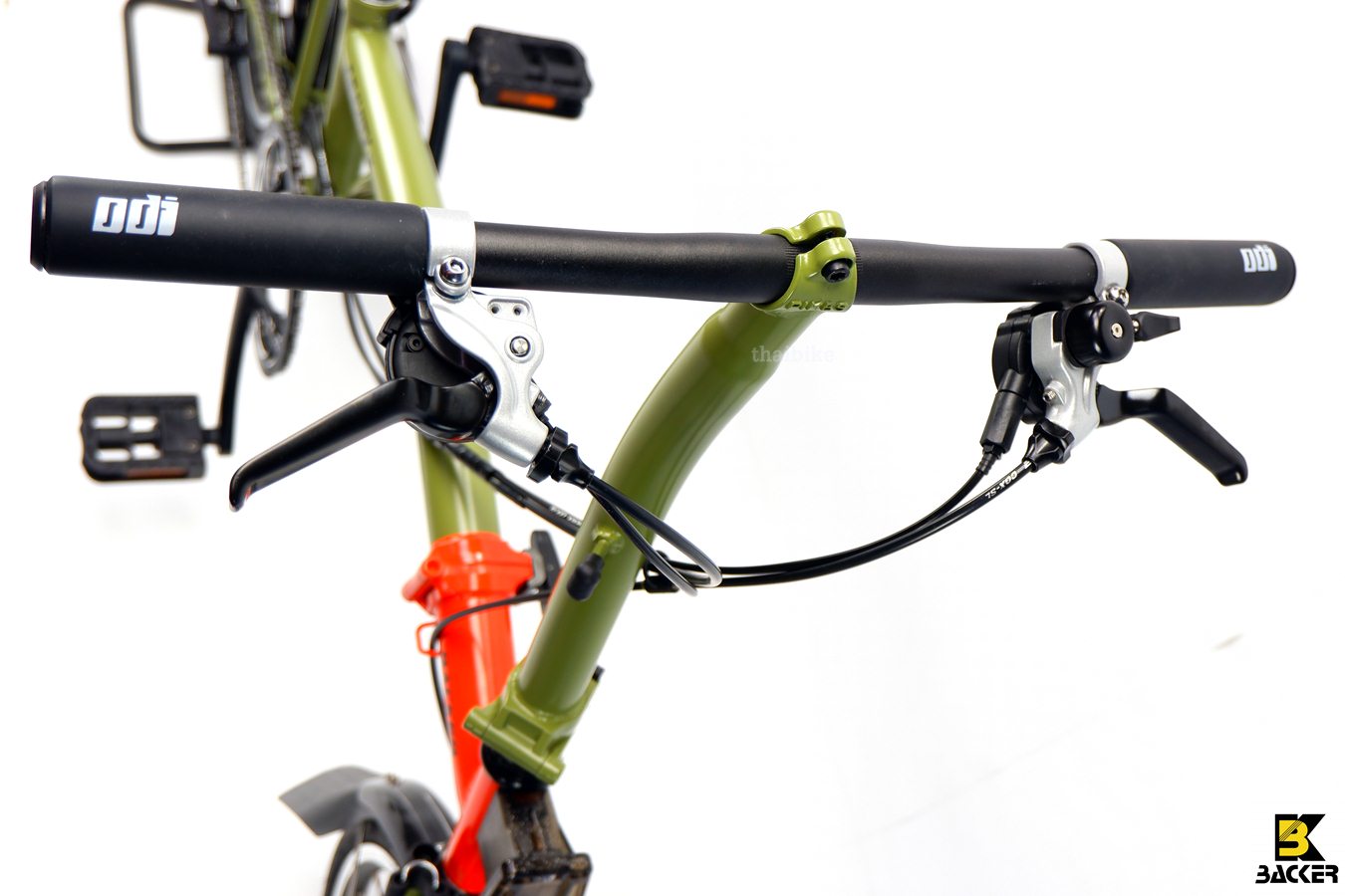 จักรยานพับ BACKER รุ่น Gravity-X รุ่น 6 สปีด แฮนด์ตรง