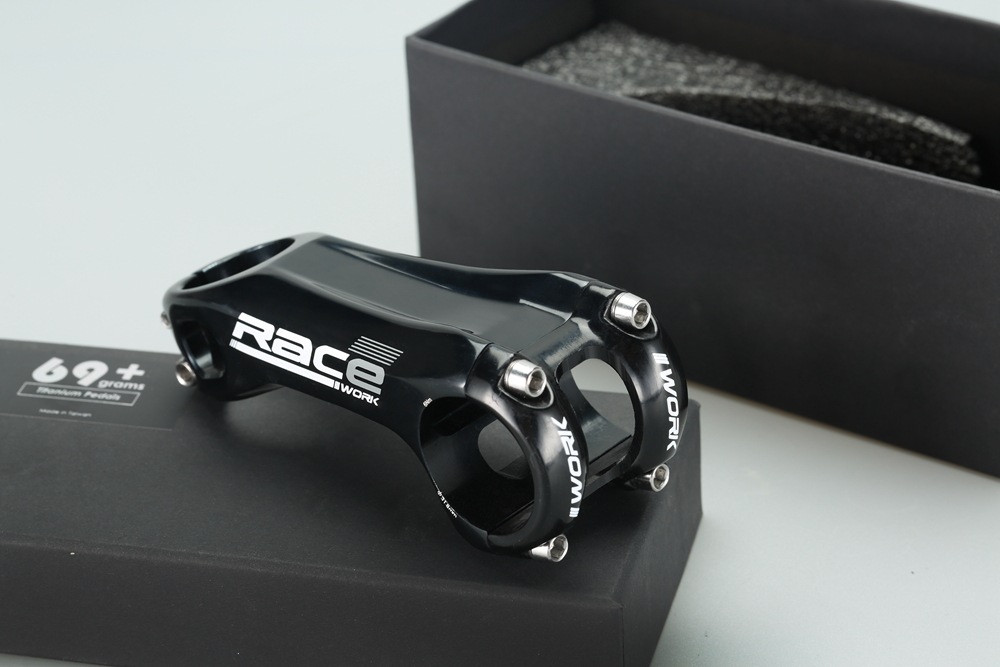 สเต็มอลูมิเนียมใส่จักรยาน เสือภูเขา เสือหมอบ ขนาด +-20 องศา RACEWORK 80 90 100mm