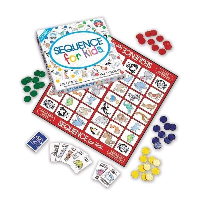 Sequence for kids พร้อมส่งจากกทม‼️ค่าส่งถูก🎁 ส่งไวมาก‼️บอร์ดเกมสำหรับเด็ก