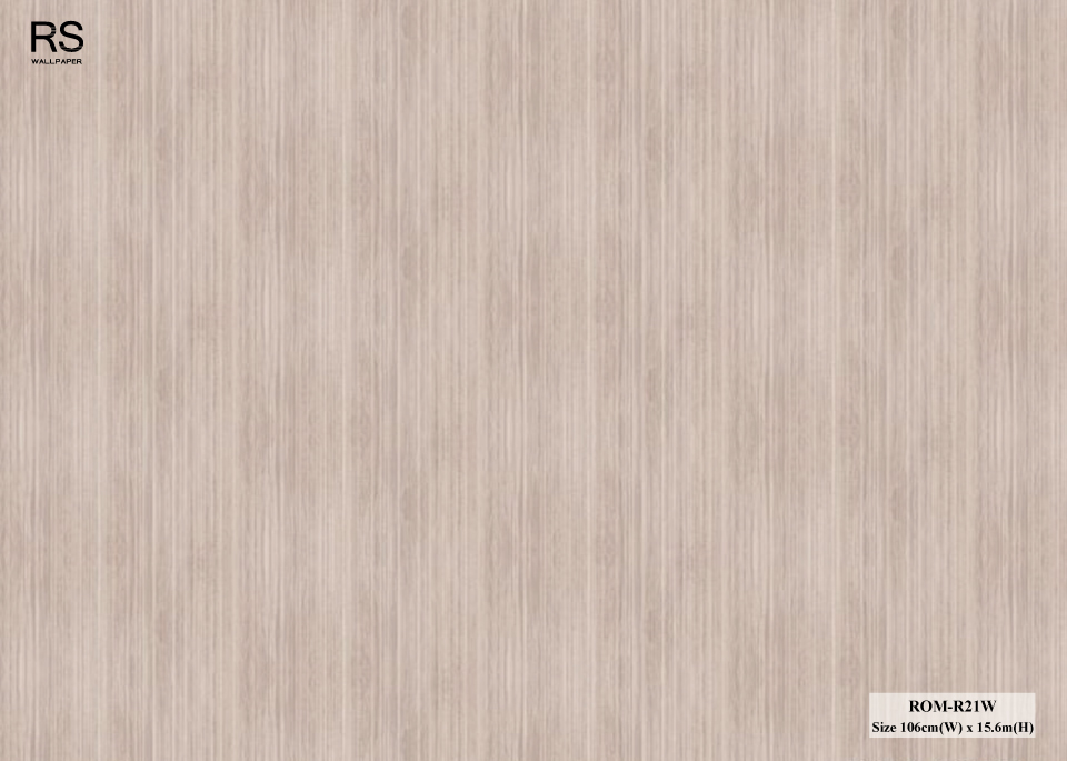 วอลเปเปอร์ลายไม้น้ำตาลทอง ROM-R21W