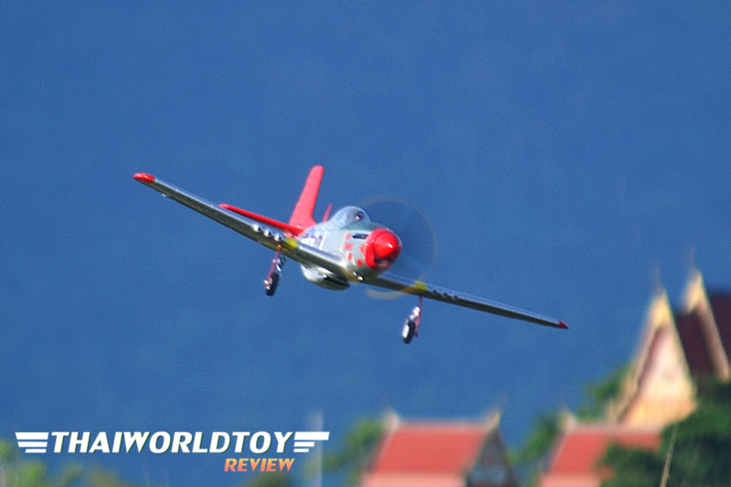 P-51D Mustang 750mm. 4Ch6G AUTO