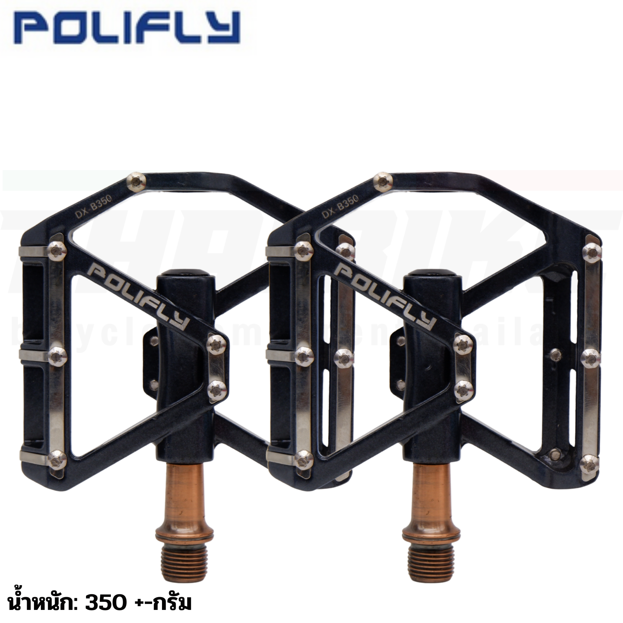บันไดจักรยานเสือภูเขา เสือหมอบ ยี่ห้อ POLIFLY แบริ่ง DX-B350
