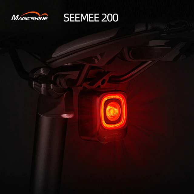 ไฟท้ายจักรยาน Magicshine Smart Bicycle Auto Brake Sensing Seemee 200 RN 120