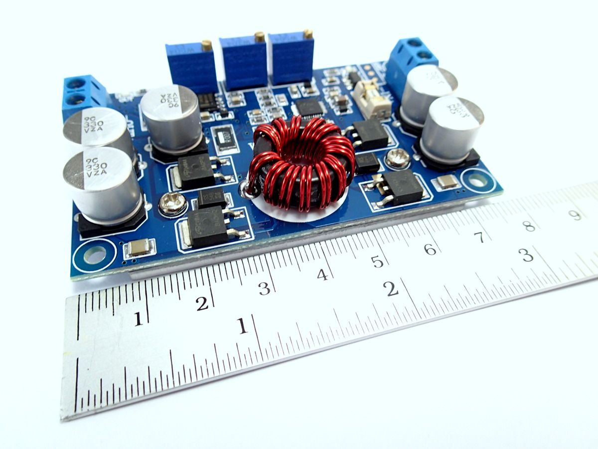 Buck-Boost Converter 5-32V to 1-27V 10A 130W CC/CV