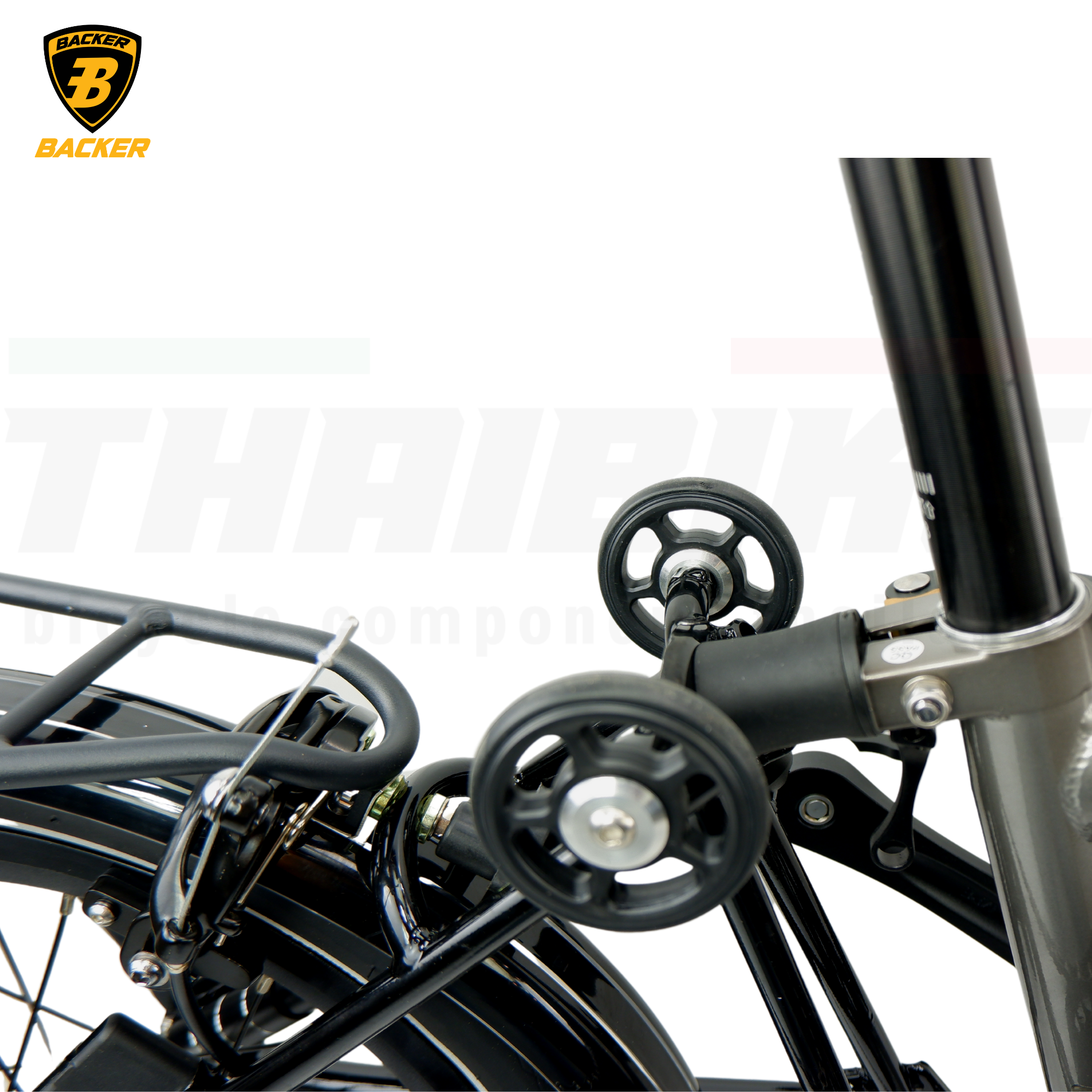สีใหม่ จักรยานพับ BACKER รุ่น Gravity-XC รุ่น 6 สปีด ล้อคาร์บอน
