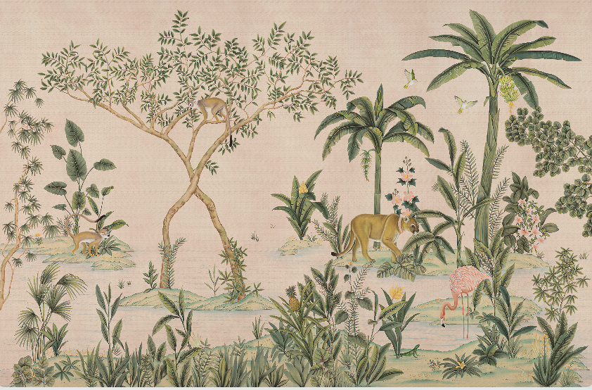 วอลเปเปอร์ภาพป่าเขตร้อน Tropical (สั่งผลิต)