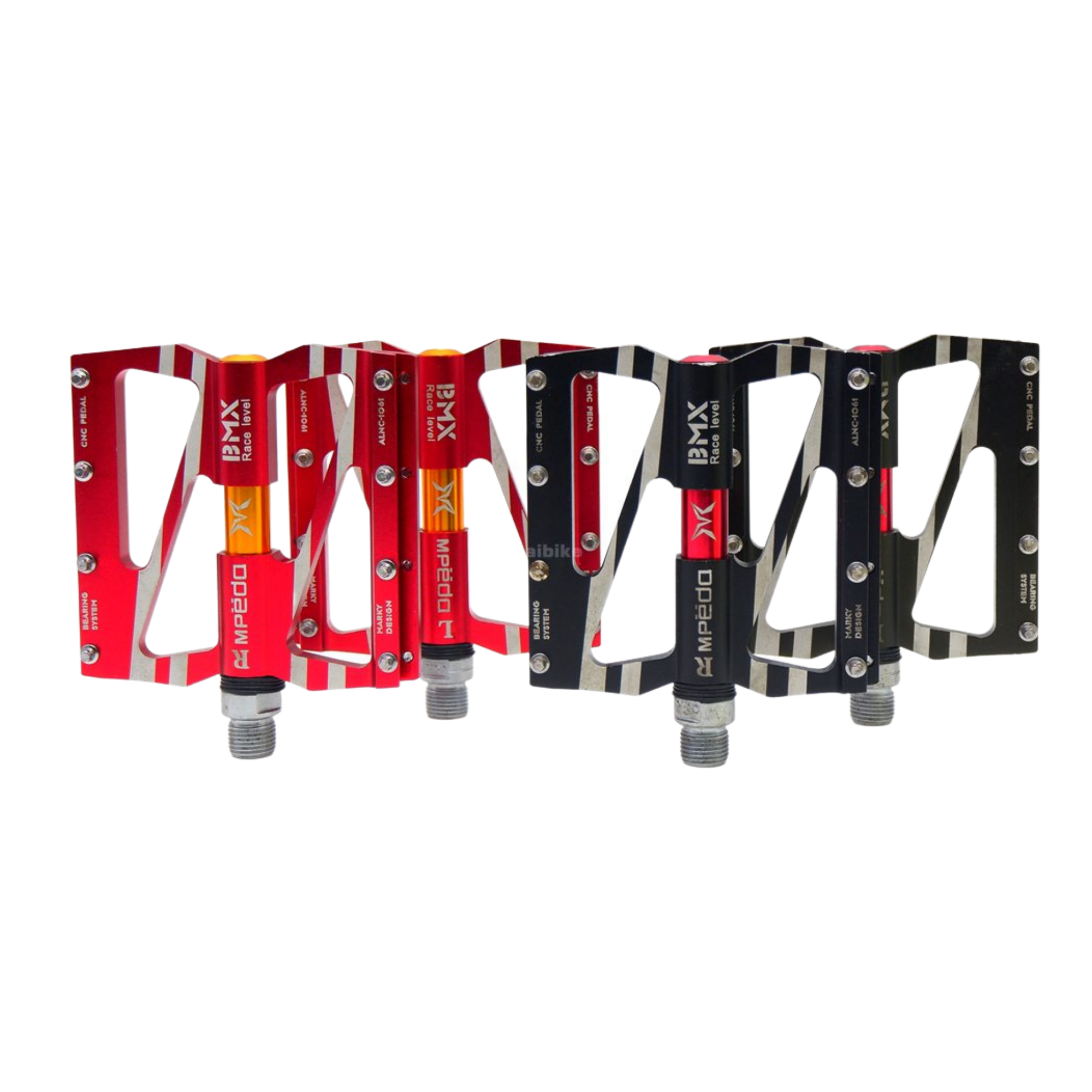 บันไดจักรยานอลูมิเนียมขึ้นรูปชิ้นเดียว MPEDA ALNC-1061 แข็งแรง ขนาดใหญ่