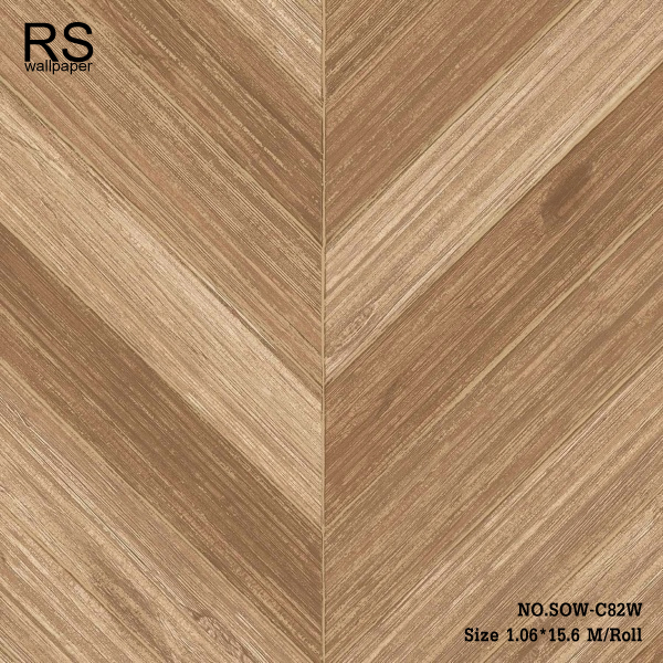 วอลเปเปอร์ลายไม้ประยุกต์โมเดิร์น SOW-C82W