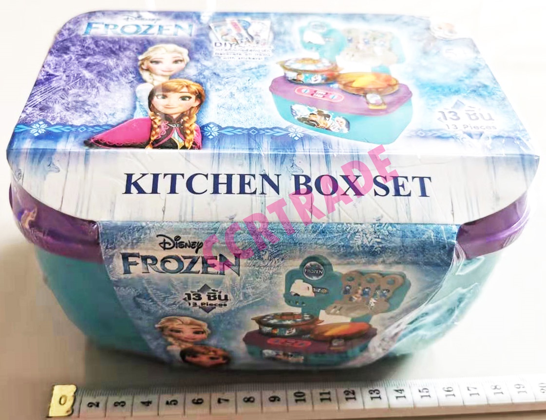 ชุดโต๊ะครัวโฟรเซ่น 13 ชิ้นกระเป๋าหิ้ว 13x18 ซม.(ลิขสิทธิ์แท้)(1x3)