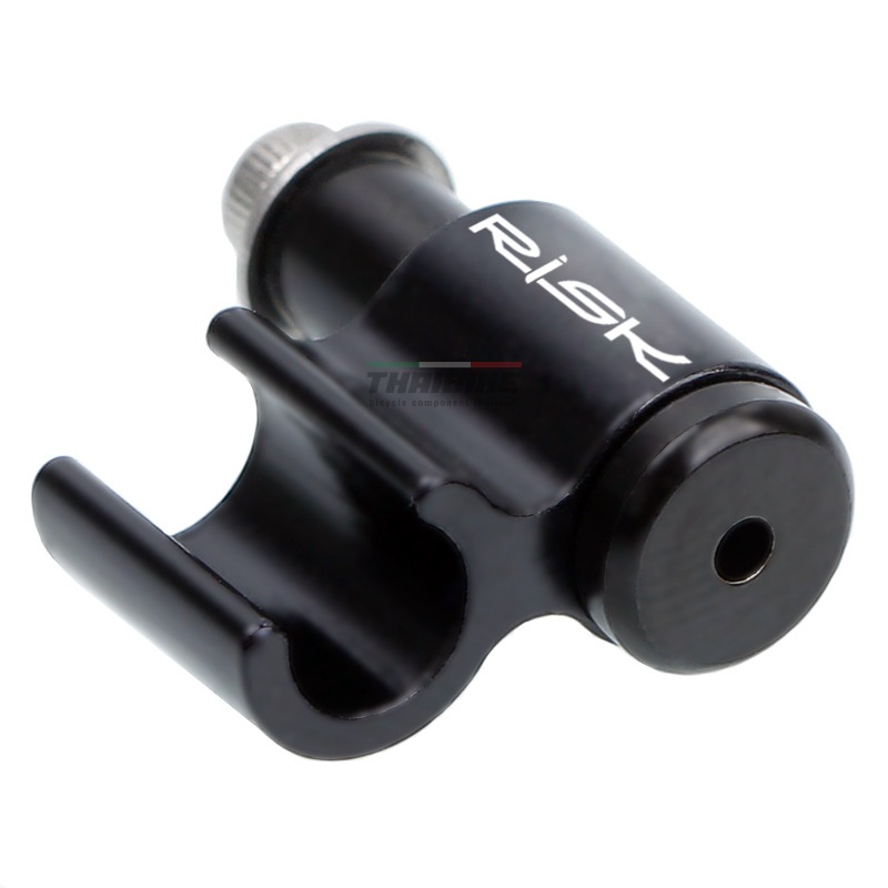 อแดพเตอร์ ล๊อคสายเบรค/สายเกียร์ จักรยาน อลูมิเนียม RISK/TRLREQ CNC 1 ชิ้น
