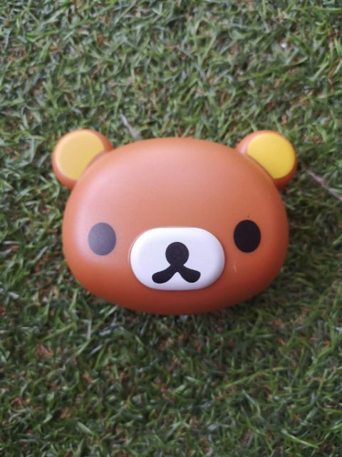 กล่องรีเทนเนอร์ หมีน้ำตาล กล่องใส่รี