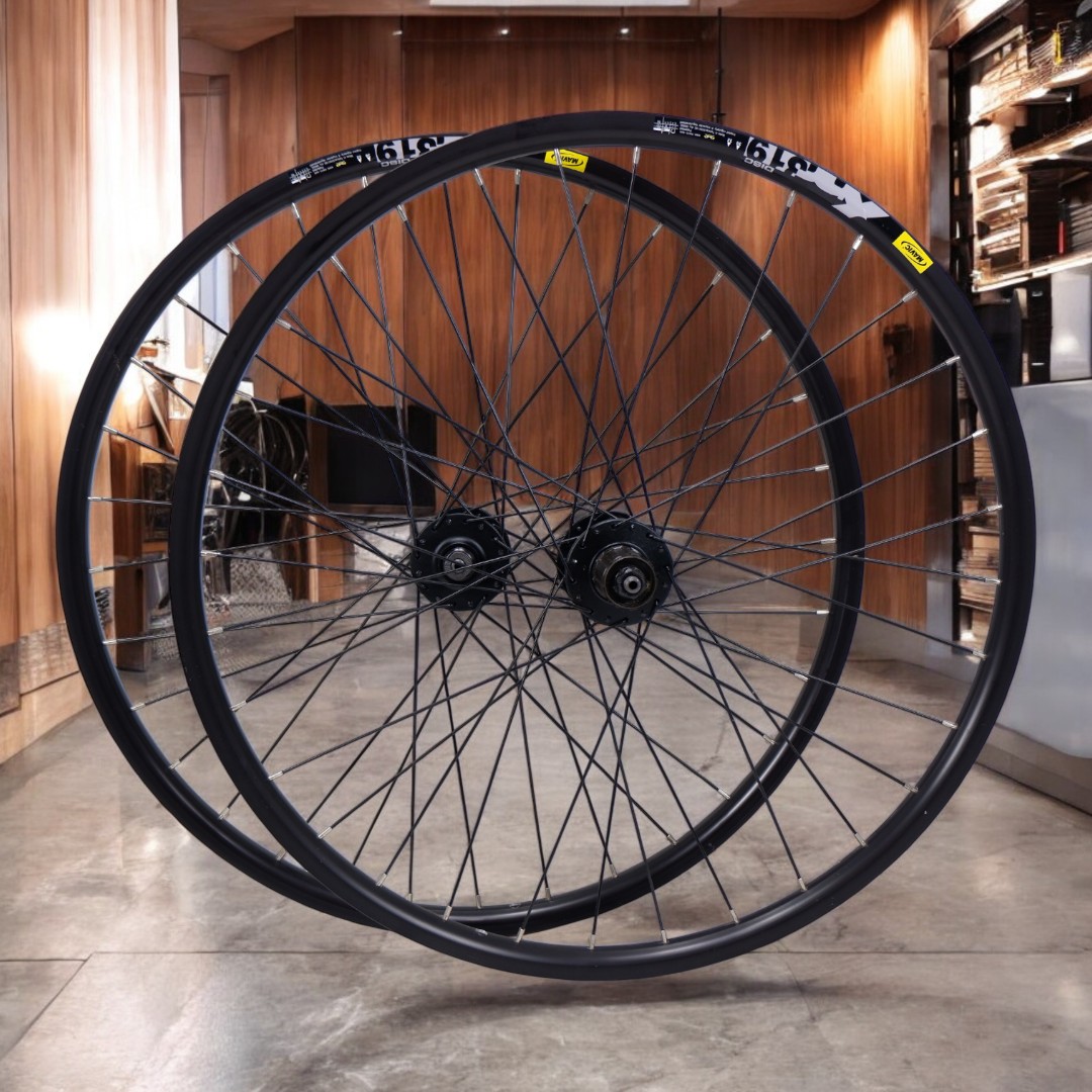 ล้อจักรยาน 26" OEM ขอบ MAVIC 319 + ดุม SHIMANO FH-M475 ดิสก์เบรก แกนปลด