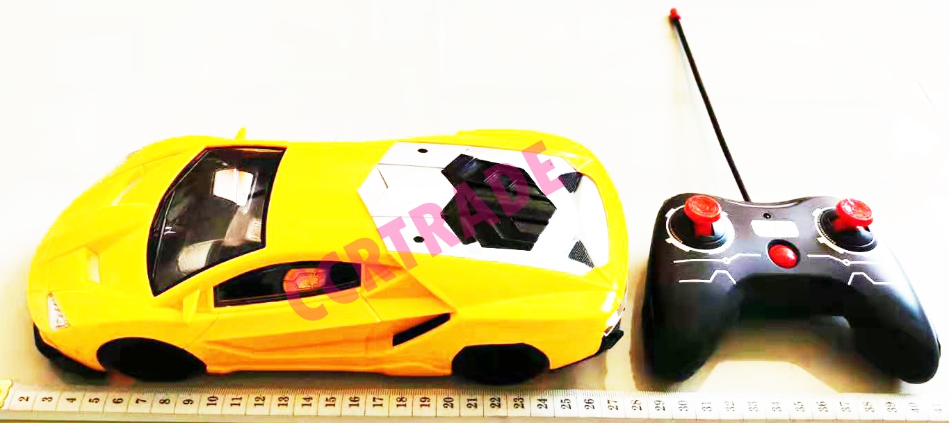 รถสปอร์ตใหญ่บังคับ มีไฟหน้า+รีโมทกล่อง 33.5 ซม.(1x3)