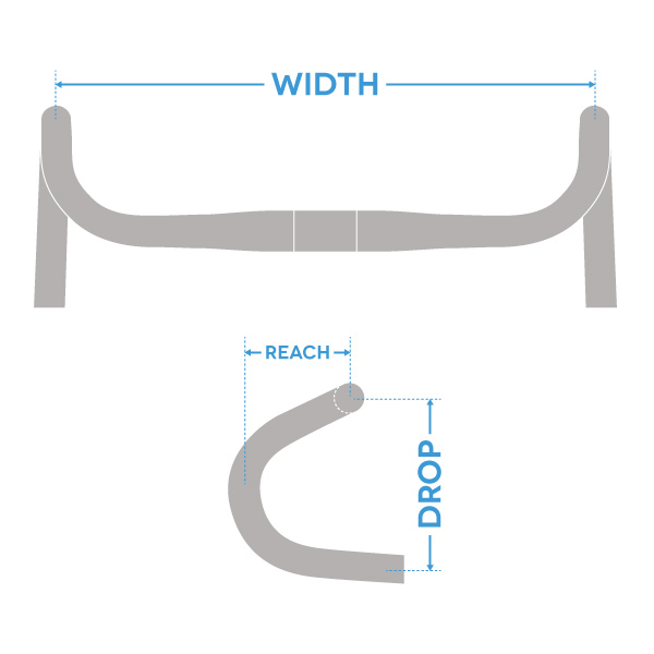 แฮนด์จักรยานเสือหมอบ SHIMANO PRO LT COMPACT ERGO สีดำ