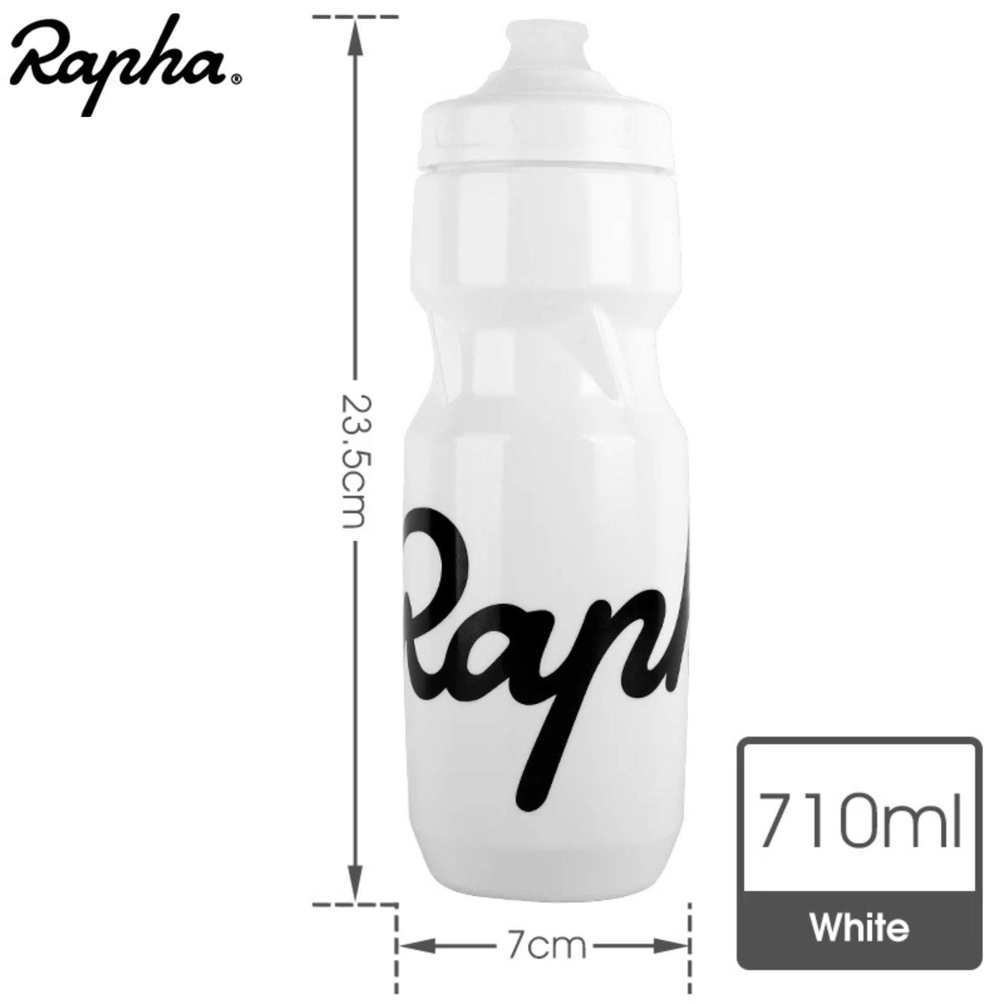 ฝาขวดน้ำพุ่ง NEW !!ขวดน้ำจักรยาน RAPHA ของแท้ พลาสติกนุ่ม ขนาด 610/710ml