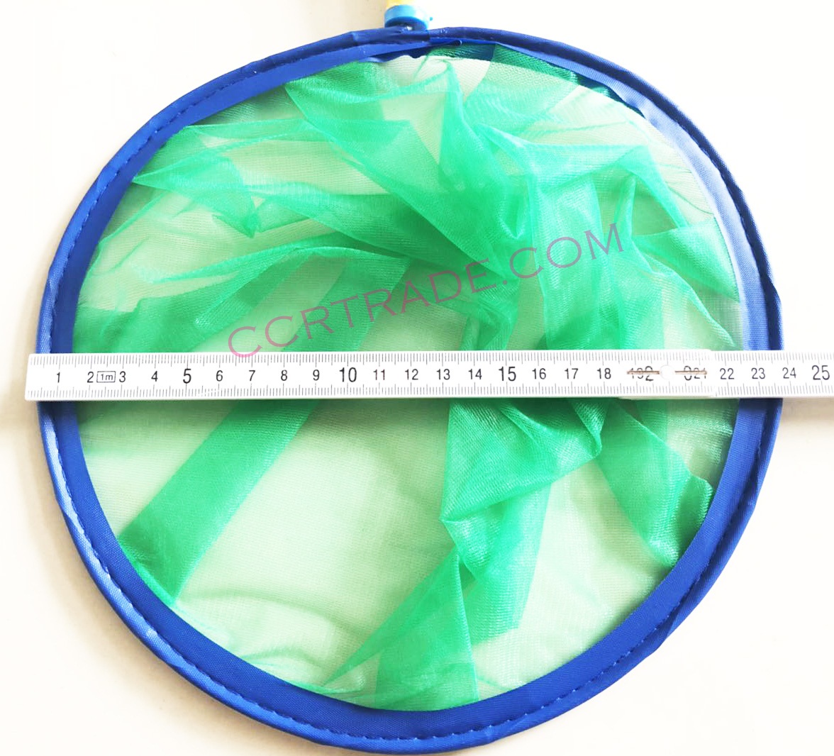 กระชอนตักลูกน้ำกลมใหญ่ ขนาด 9 นิ้ว ยาว 55 ซม.