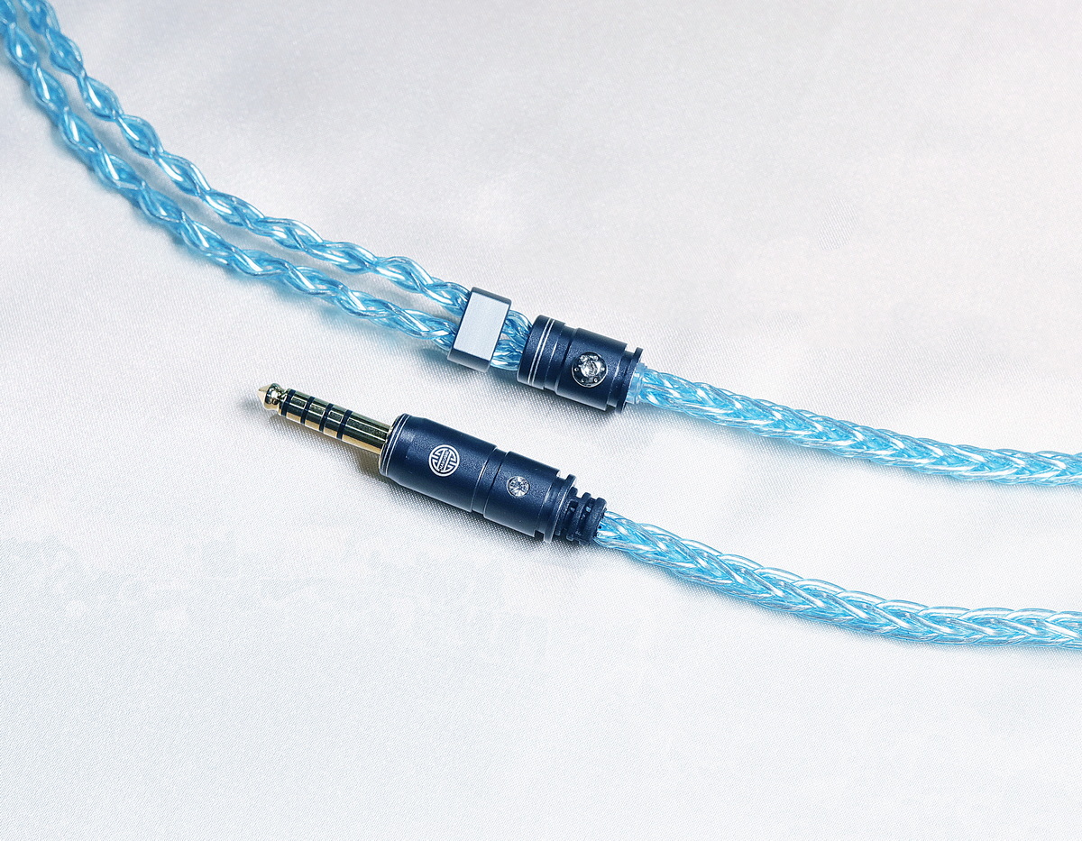 Hakugei Aquamarine สายอัพเกรดหูฟังทองแดง OCC ชุบเงินถัก Litz ระดับเทพ ทำด้วยมือทุกขั้นตอน ประกันศูนย์ไทย [Drizzy Exclusive]