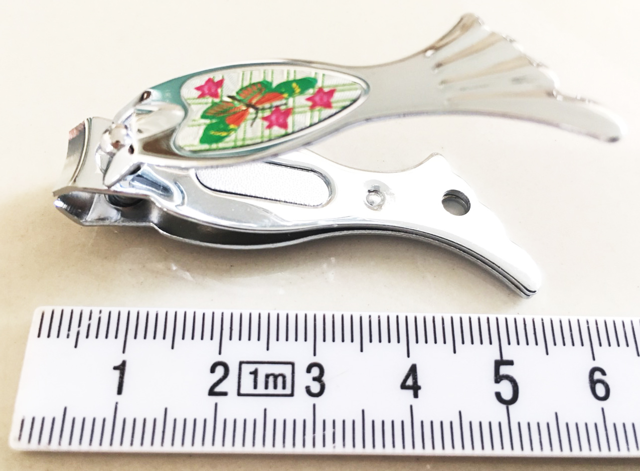 กรรไกรตัดเล็บ ลายหางปลา 5.5 ซม.