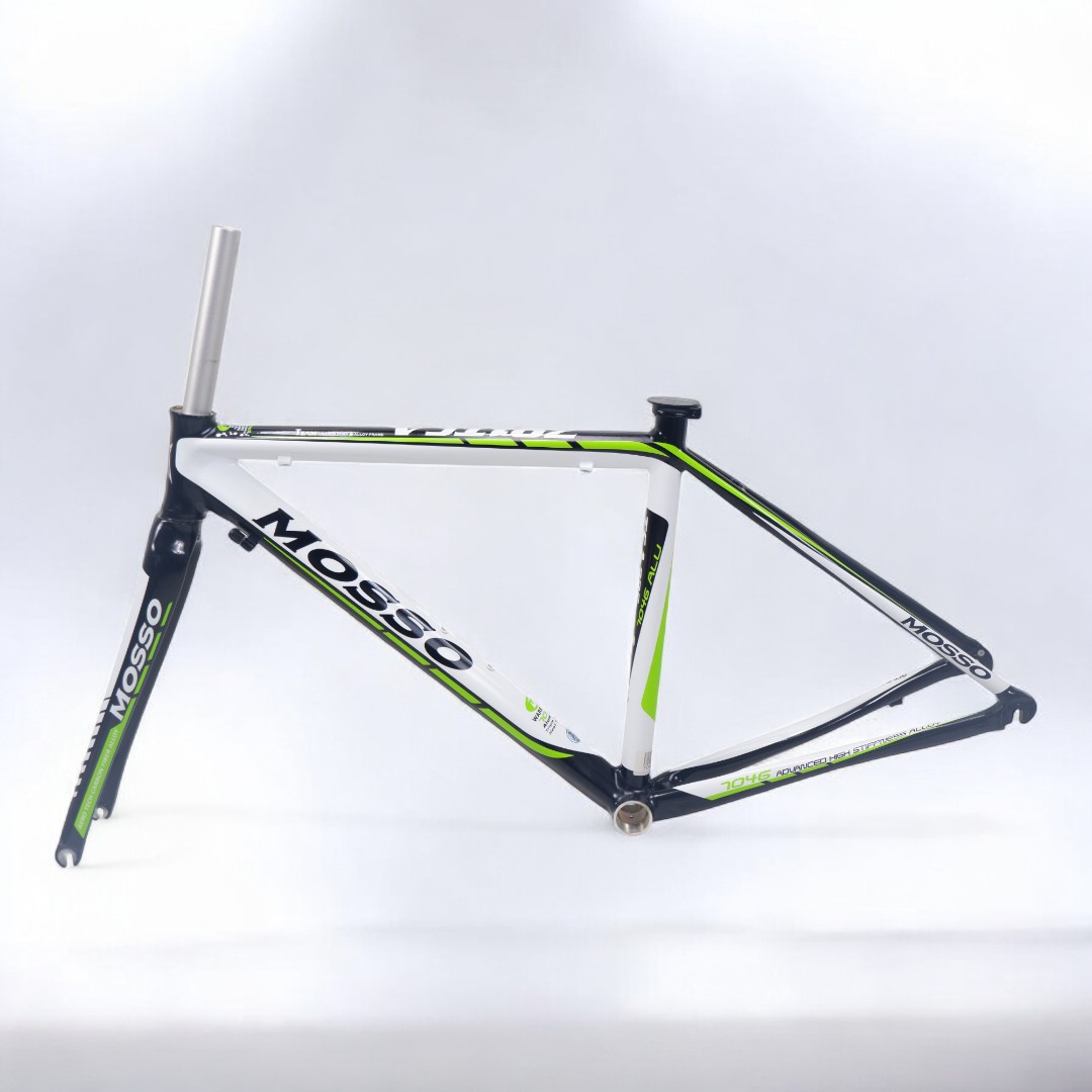 เฟรมจักรยานเสือหมอบ MOSSO 791TCA 700C อะลูมิเนียม Alu7046 พร้อมตะเกียบคาร์บอน น้ำหนักเบา (ขนาด 44/47/50/53ซม.)
